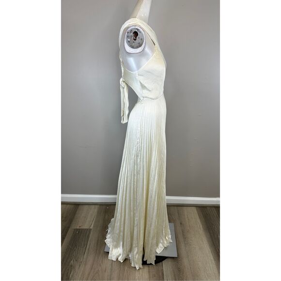 NWT A.L.C. Athena Dress in Whisper White Size 6 $795 - Picture 8 of 10